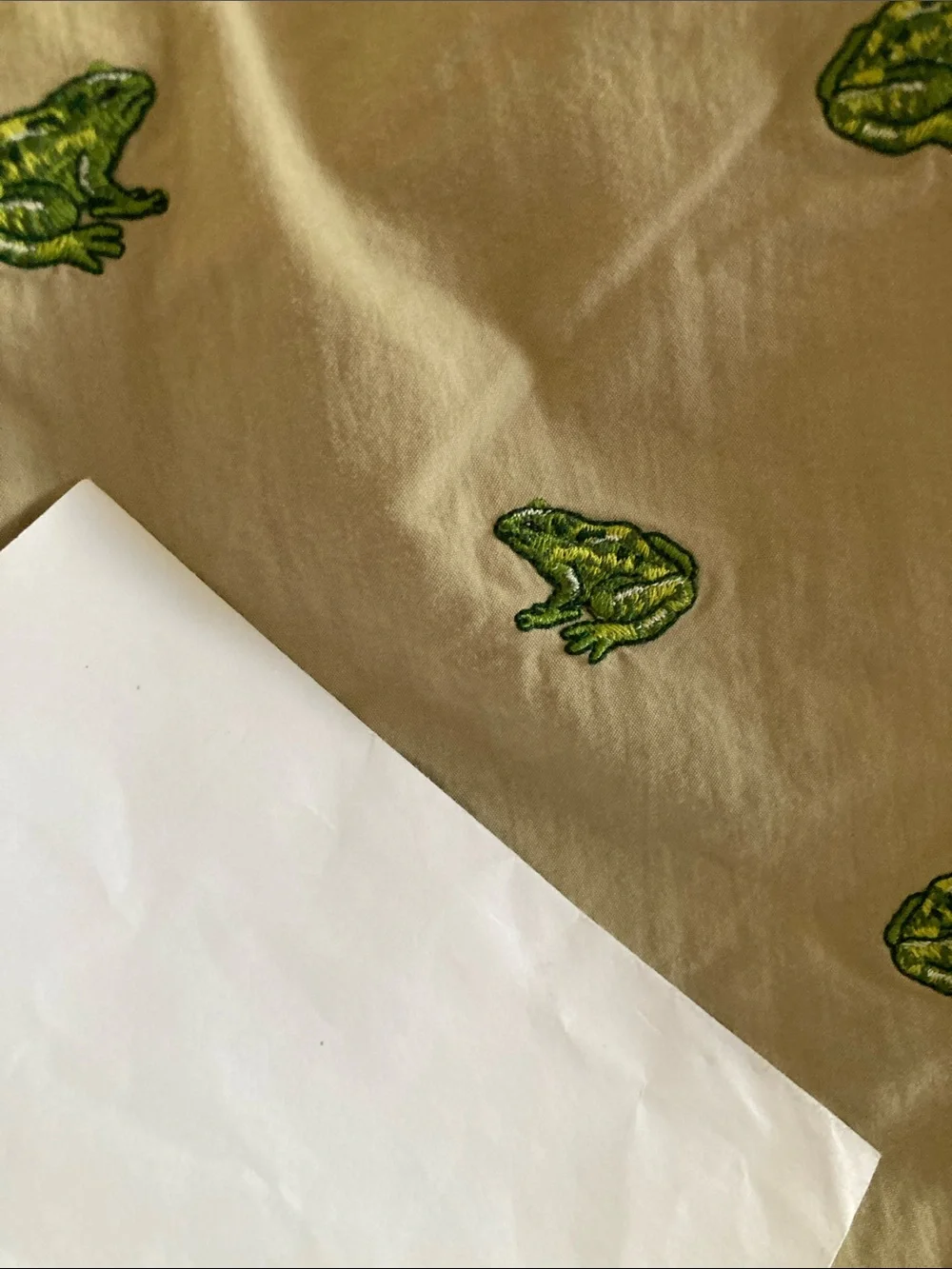 Boys Ralph Lauren Polo tan green frogs swim shorts size XL (20)